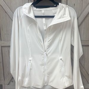 White lululemon jacket